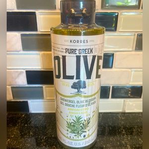 !!New!!  KORRES: Pure Greek Olive Shower Gel- Olive Blossom